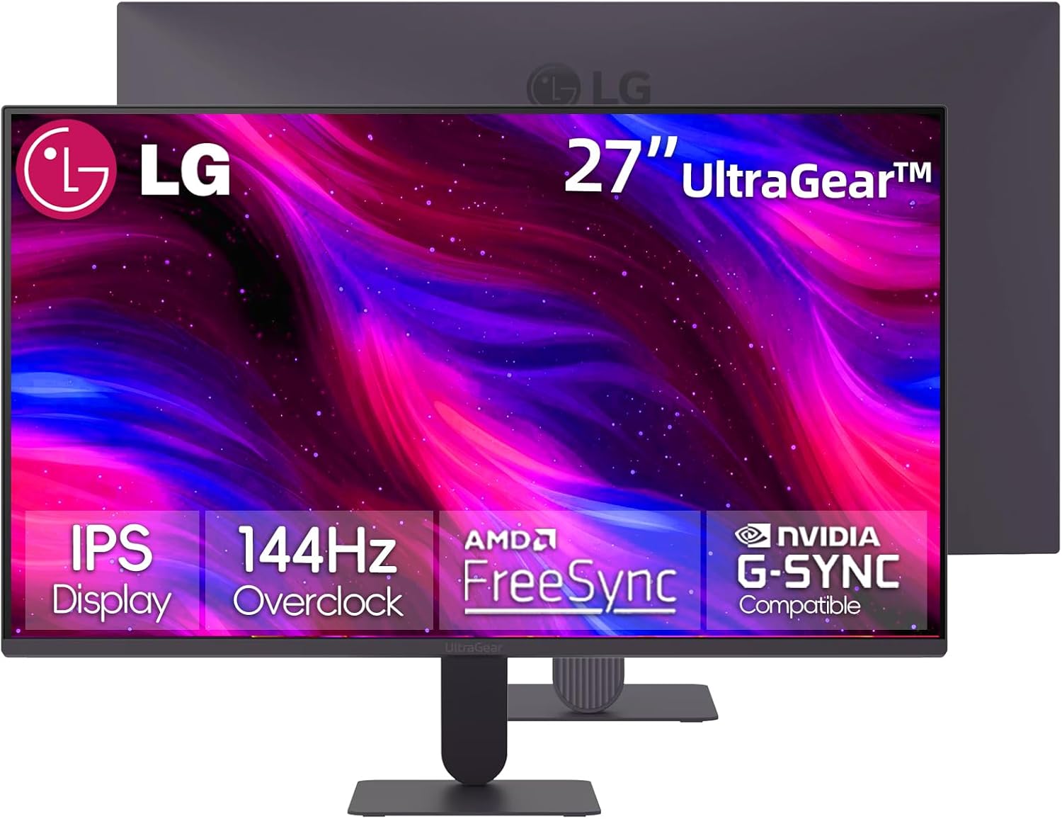 LG 34 Inch UltraWide Monitor, WQHD (3440x1440) Curved Display, 100Hz, sRGB 99%, HDR10, Dynamic Action Sync, Black Stabilizer, PBP, Dual Controller,Auto Input Switch, 1 x DisplayPort, 2 x HDMI, Black