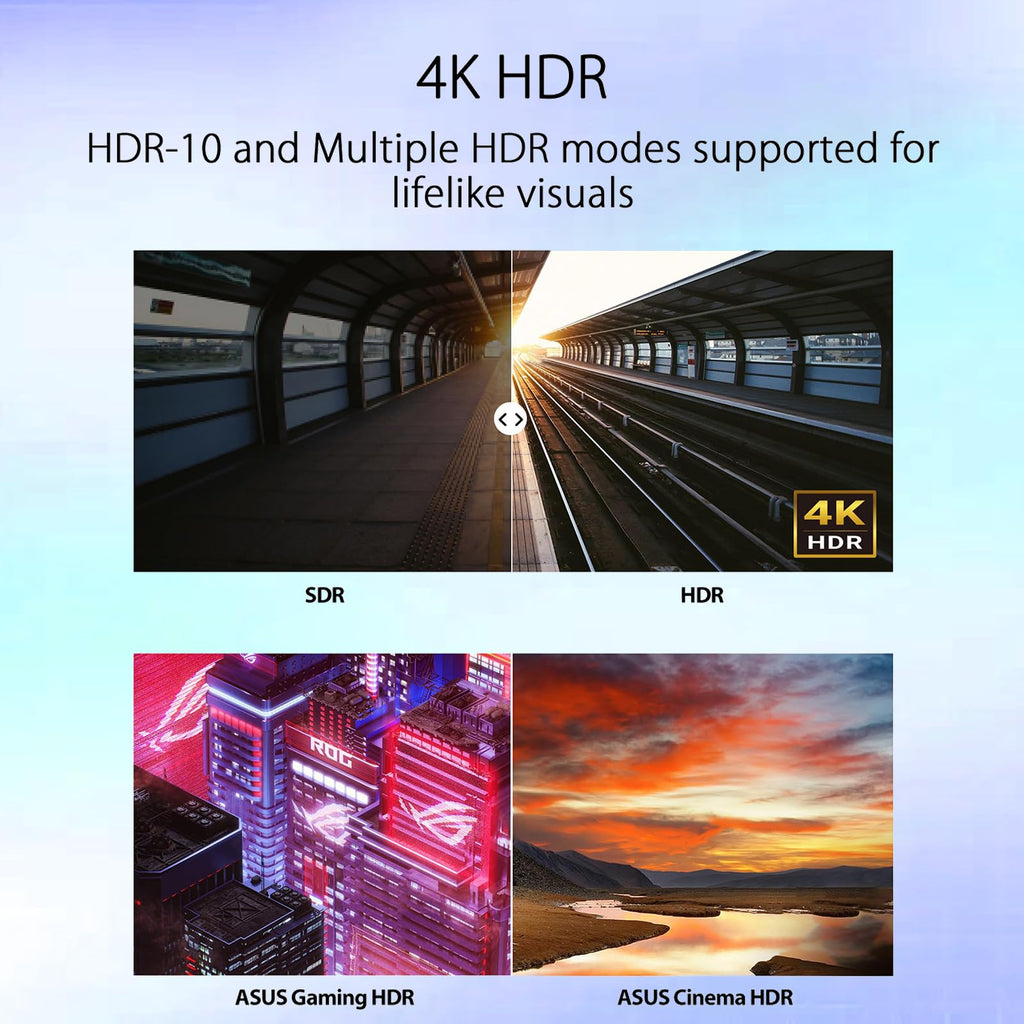 ASUS TUF 24" Gaming Monitor, FHD 1080p, Fast IPS, 240Hz, 0.3ms, AMD FreeSync Premium, G-SYNC Compatible, 99% sRGB, ELMB Sync, Eye Care, DisplayPort, HDMI, VESA Mount, Tilt Adjustment, Black