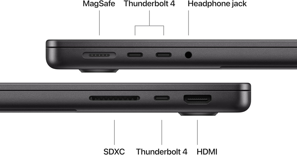 Apple 2025 MacBook Pro Laptop with Apple M5 chip with 10‑core CPU and 10‑core GPU: Built for AI, 14.2-inch Liquid Retina XDR Display, 16GB Unified Memory, 1TB SSD Storage; Space Black