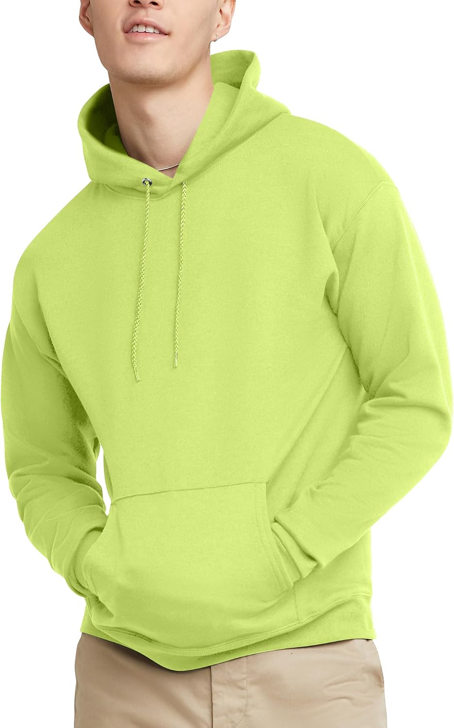 Hanes Men's Hoodie - EcoSmart Fleece Hooded Sweatshirt for Men & Women - Midweight Fleece - Big & Tall Available