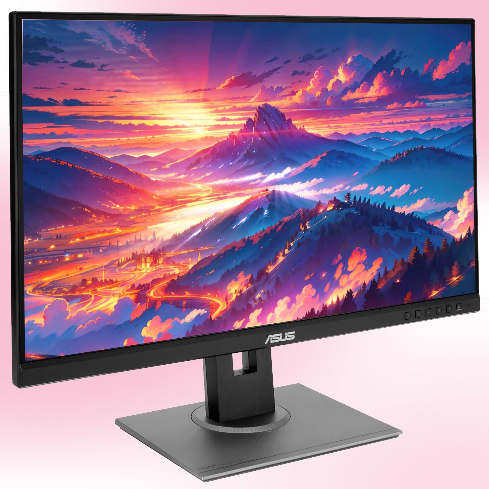 ASUS TUF 24" Gaming Monitor, FHD 1080p, Fast IPS, 240Hz, 0.3ms, AMD FreeSync Premium, G-SYNC Compatible, 99% sRGB, ELMB Sync, Eye Care, DisplayPort, HDMI, VESA Mount, Tilt Adjustment, Black