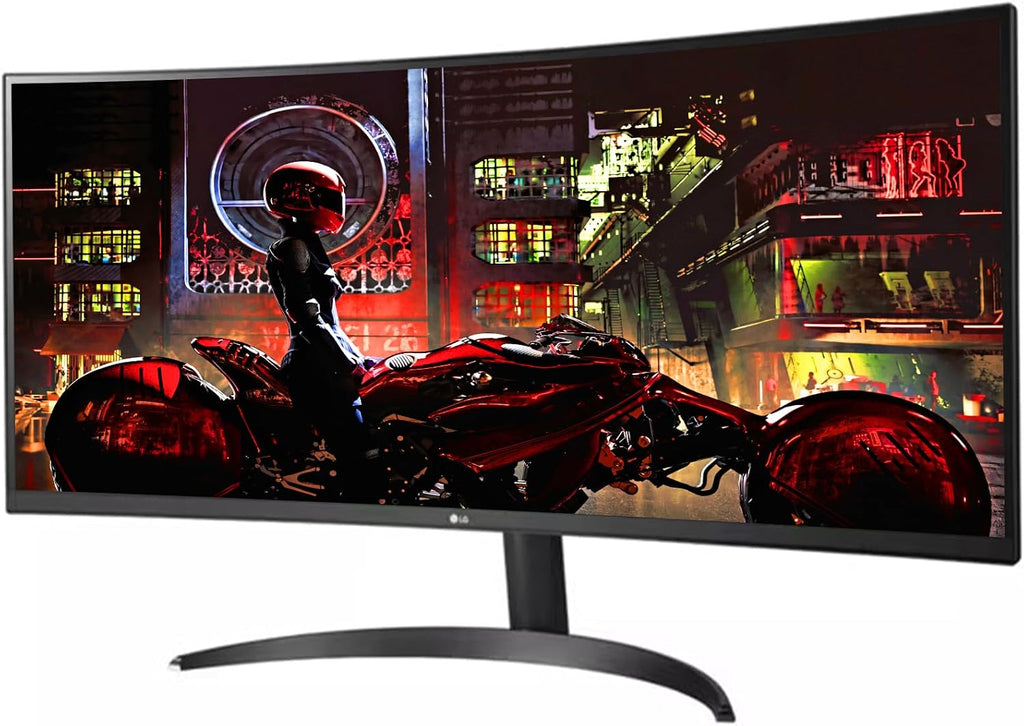 LG 34" UltraWide Monitor, IPS Display, WFHD(2560 x 1080), 100Hz, 5ms, HDR 400, sRGB 99%, HDMI DisplayPort, VESA Mount, Tilt Stand, Built for Multitasking & Productivity