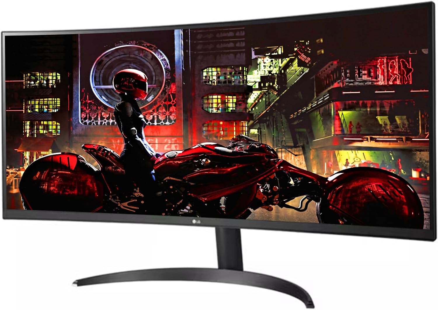 LG 34" UltraWide Monitor, IPS Display, WFHD(2560 x 1080), 100Hz, 5ms, HDR 400, sRGB 99%, HDMI DisplayPort, VESA Mount, Tilt Stand, Built for Multitasking & Productivity