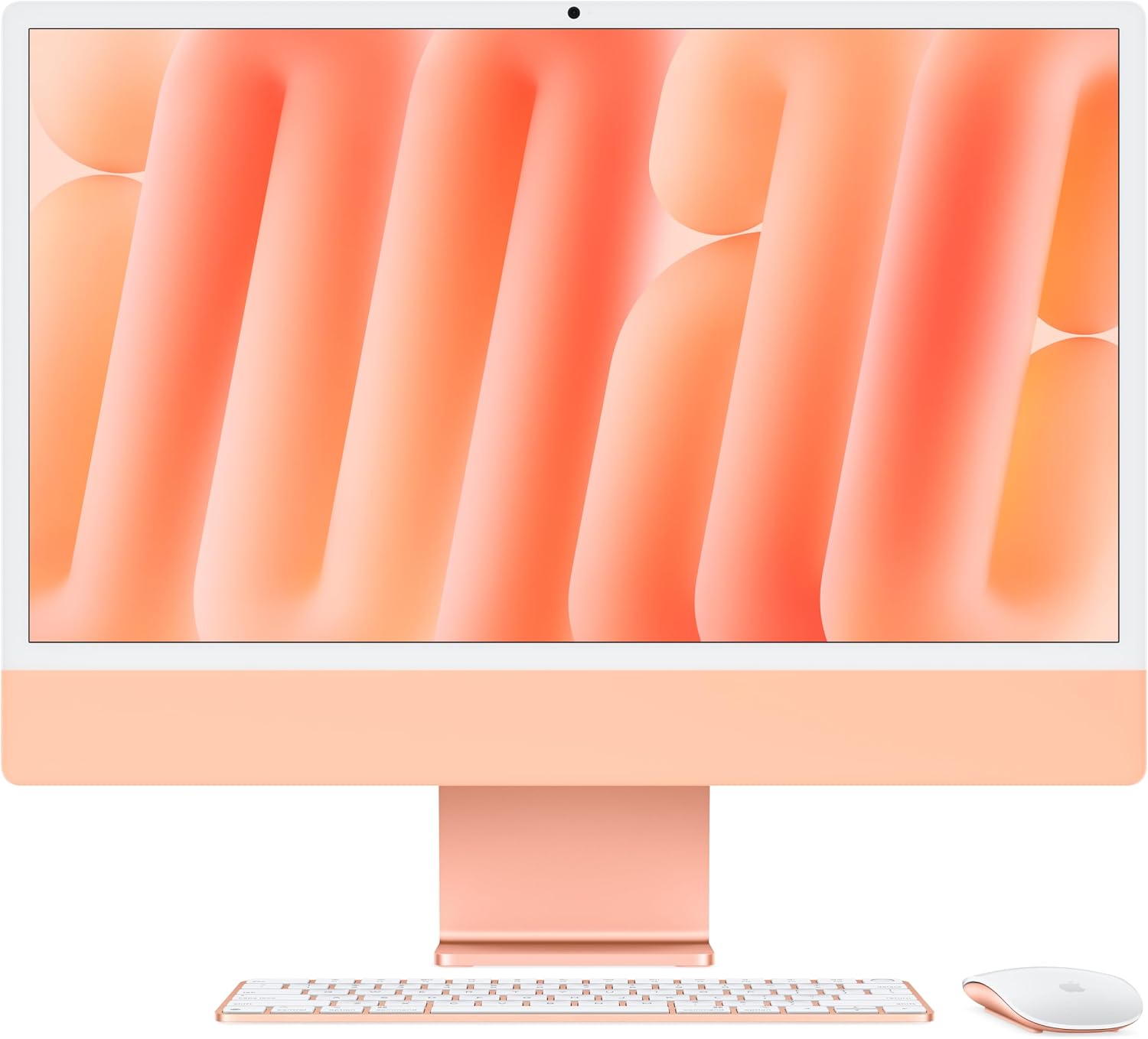 Apple 2024 iMac All-in-One Desktop Computer with M4 chip with 10-core CPU, 10-core GPU: Built for Apple Intelligence, 16GB Unified Memory, 256GB SSD Storage; Blue with AppleCare+ (3 Years)