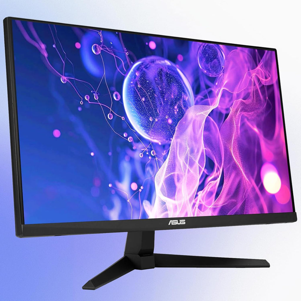 ASUS TUF 24" Gaming Monitor, FHD 1080p, Fast IPS, 240Hz, 0.3ms, AMD FreeSync Premium, G-SYNC Compatible, 99% sRGB, ELMB Sync, Eye Care, DisplayPort, HDMI, VESA Mount, Tilt Adjustment, Black