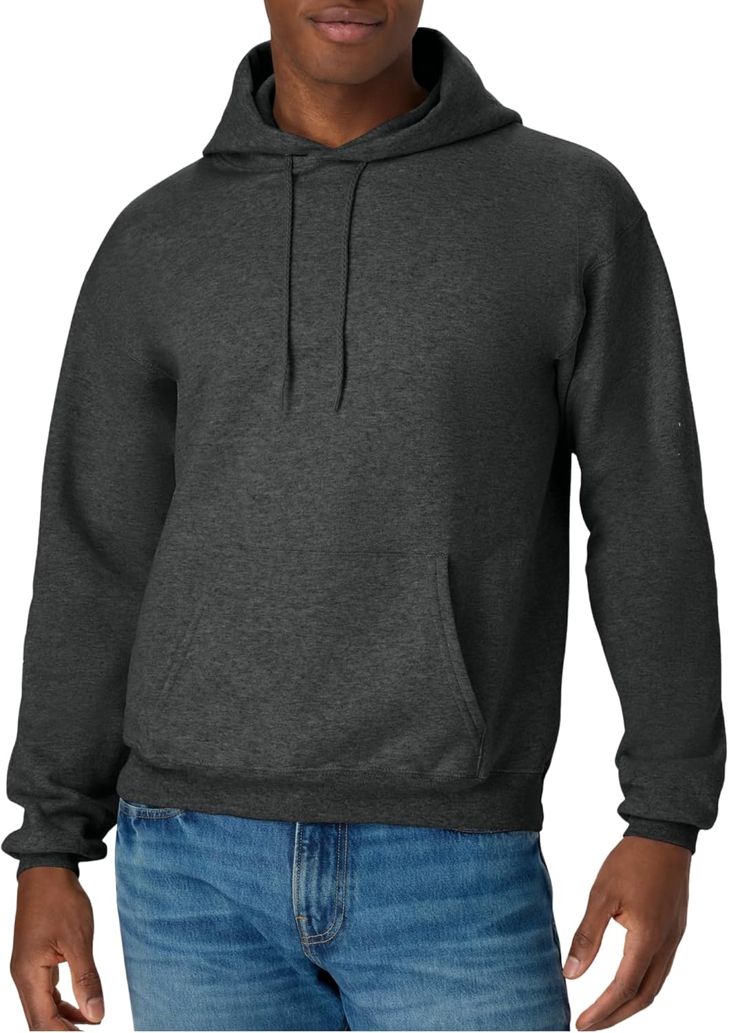 Hanes Men's Hoodie - EcoSmart Fleece Hooded Sweatshirt for Men & Women - Midweight Fleece - Big & Tall Available