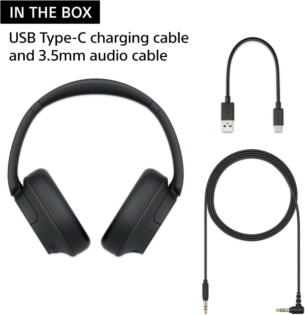 Sony WH-CH720N Wireless Noise Cancelling Over-Ear Headphones, Pink | Comfortable Lightweight Design, Dual Noise Sensor technology, Up to 35 Hrs Battery with Quick Charging, Multipoint Connection