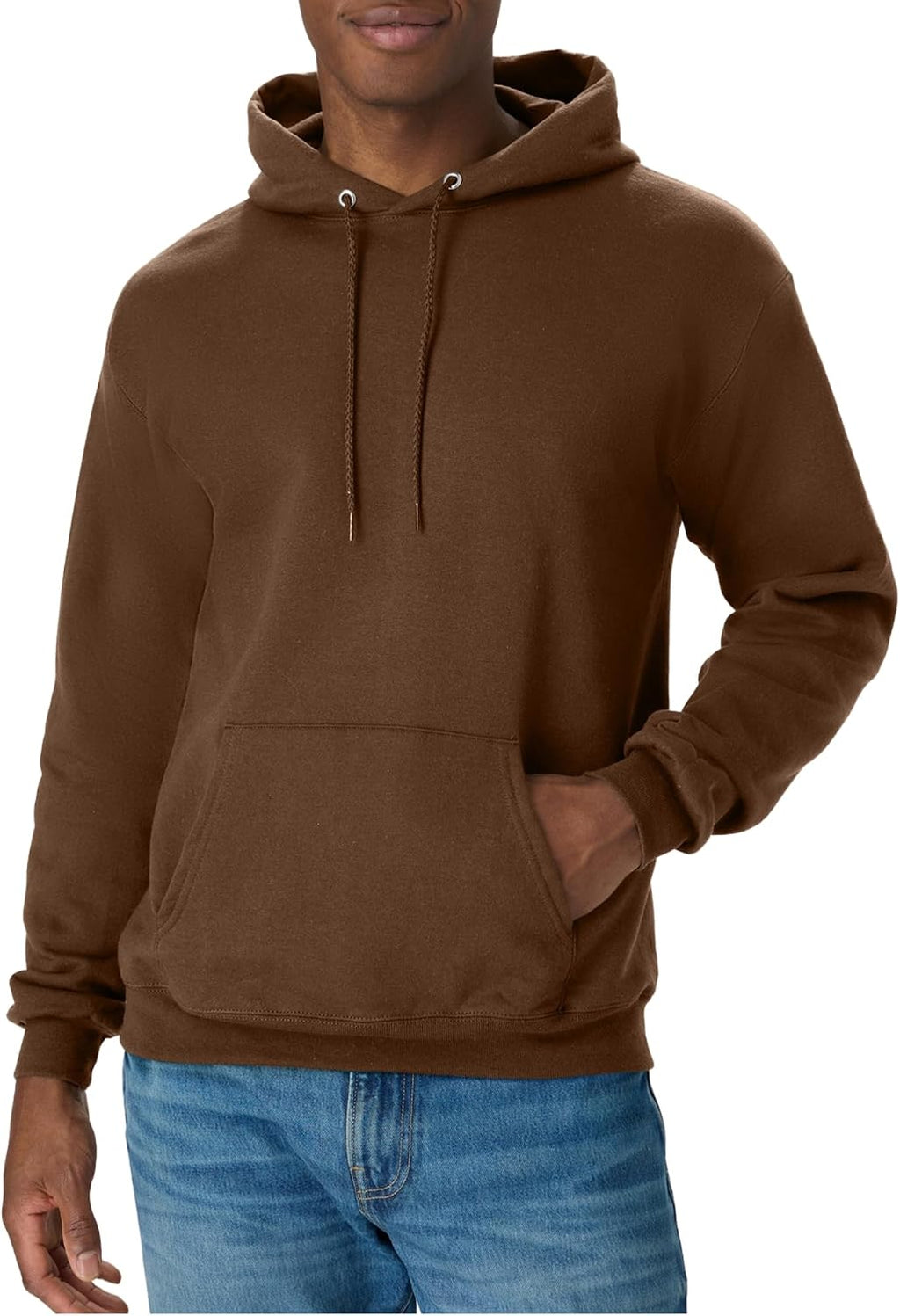 Hanes Men's Hoodie - EcoSmart Fleece Hooded Sweatshirt for Men & Women - Midweight Fleece - Big & Tall Available