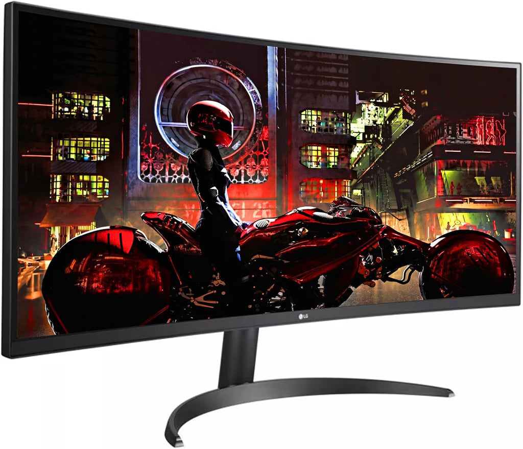 LG 34" UltraWide Monitor, IPS Display, WFHD(2560 x 1080), 100Hz, 5ms, HDR 400, sRGB 99%, HDMI DisplayPort, VESA Mount, Tilt Stand, Built for Multitasking & Productivity