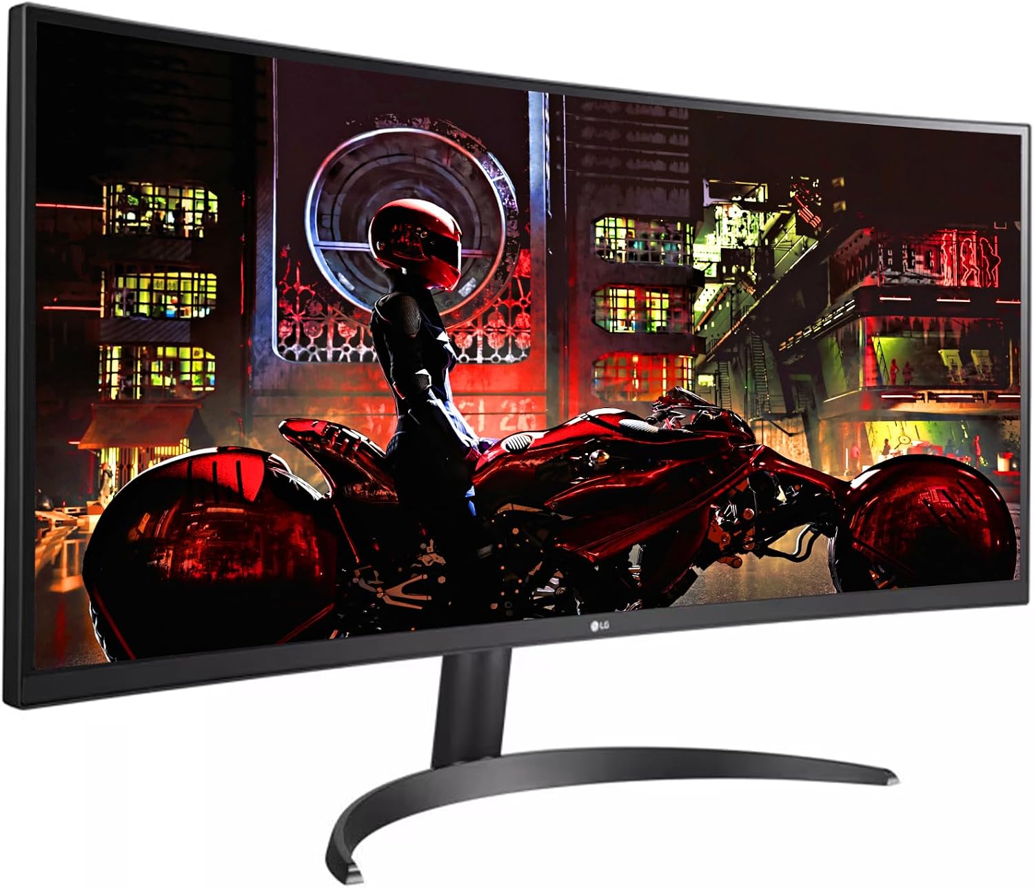 LG 34" UltraWide Monitor, IPS Display, WFHD(2560 x 1080), 100Hz, 5ms, HDR 400, sRGB 99%, HDMI DisplayPort, VESA Mount, Tilt Stand, Built for Multitasking & Productivity