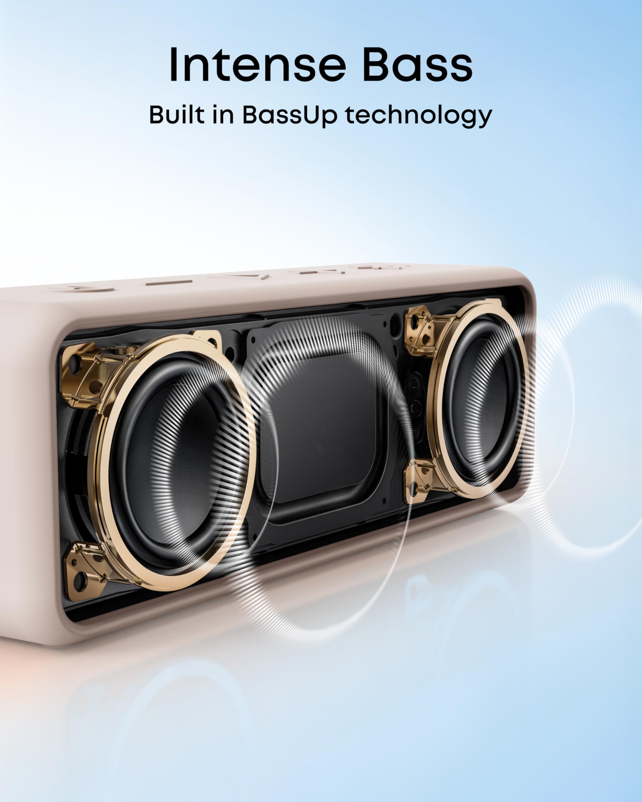 Anker soundcore 2 Portable Bluetooth Speaker, Stereo Sound, IPX7 | BassUp, 24H Playtime, Bluetooth 5, Wireless Speaker for Home, Outdoors, Travel