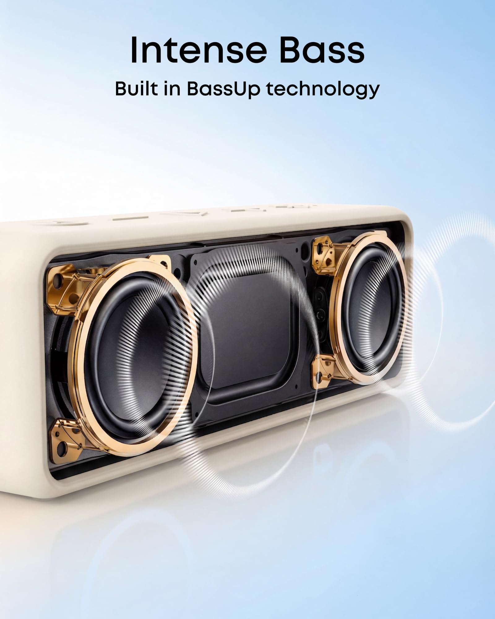Anker soundcore 2 Portable Bluetooth Speaker, Stereo Sound, IPX7 | BassUp, 24H Playtime, Bluetooth 5, Wireless Speaker for Home, Outdoors, Travel