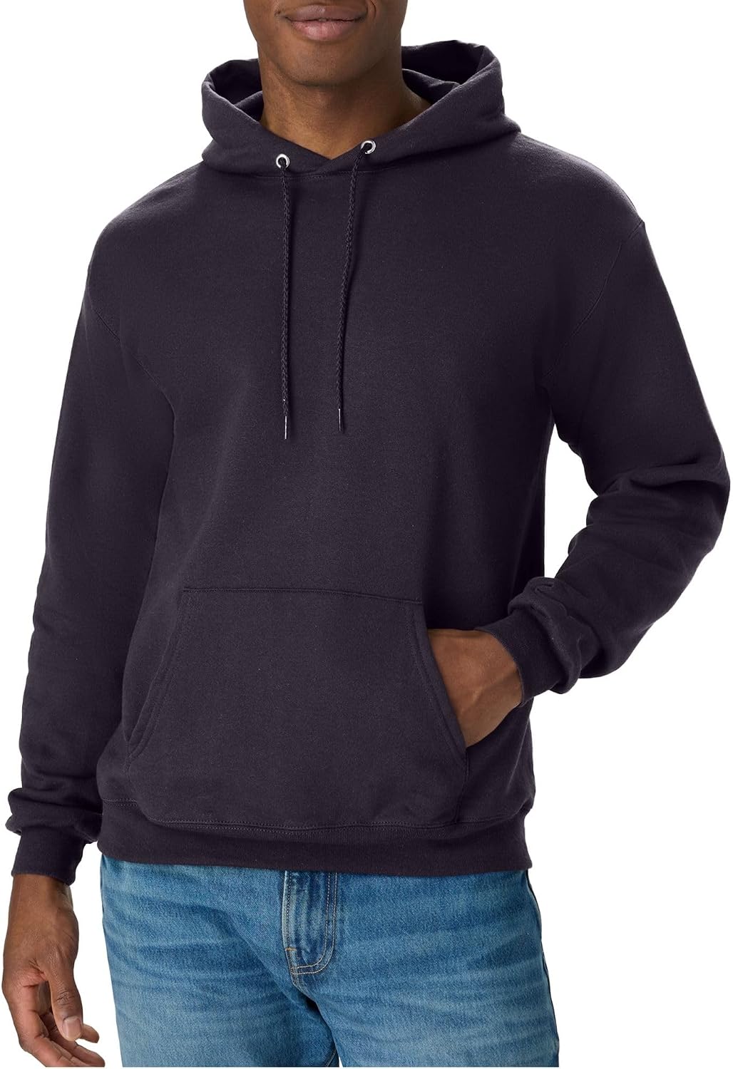 Hanes Men's Hoodie - EcoSmart Fleece Hooded Sweatshirt for Men & Women - Midweight Fleece - Big & Tall Available