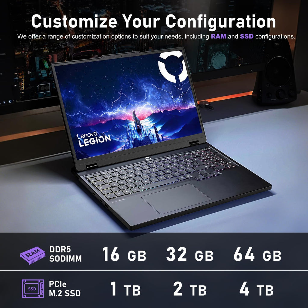 HP OMEN 16 RTX 5070 AMD Ryzen 9 240Hz QHD+ 2560x1600 RGB Gaming Laptop | AMD Ryzen 9 8940HX, Customized 16-64GB DDR5, 1-4TB SSD, 4-Zone RGB KB, Low Blue Light, Long Battery Life, Windows 11 Home