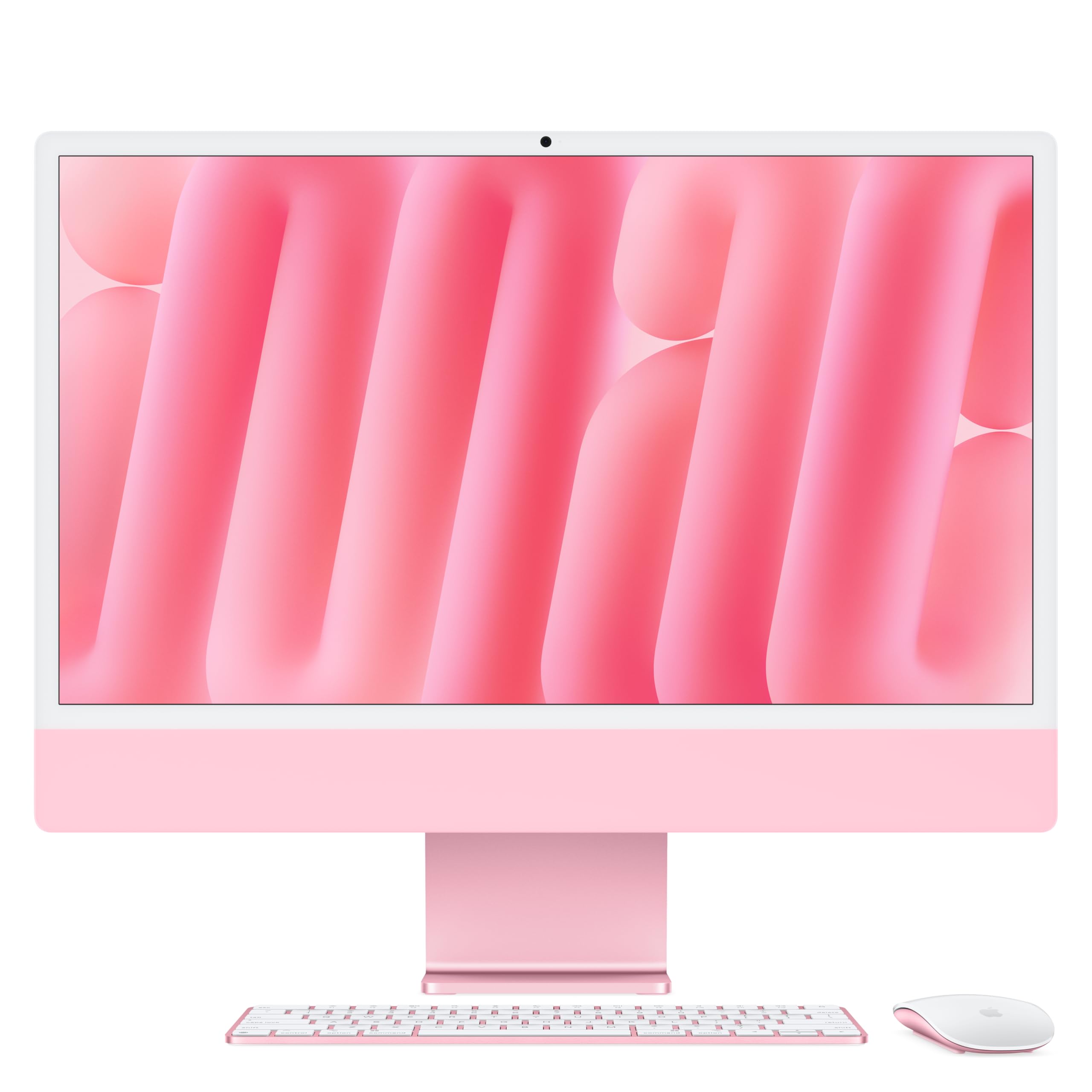 Apple 2024 iMac All-in-One Desktop Computer with M4 chip with 8-core CPU, 8-core GPU: Built for Apple Intelligence, 16GB Unified Memory, 256GB SSD Storage; Green with AppleCare+ (3 Years)