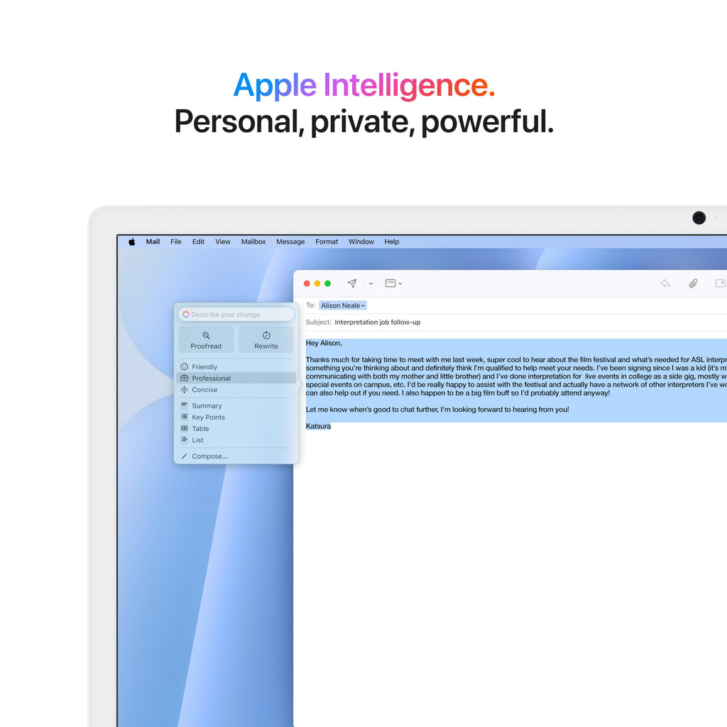 Apple 2024 iMac All-in-One Desktop Computer with M4 chip with 8-core CPU, 8-core GPU: Built for Apple Intelligence, 16GB Unified Memory, 256GB SSD Storage; Green with AppleCare+ (3 Years)