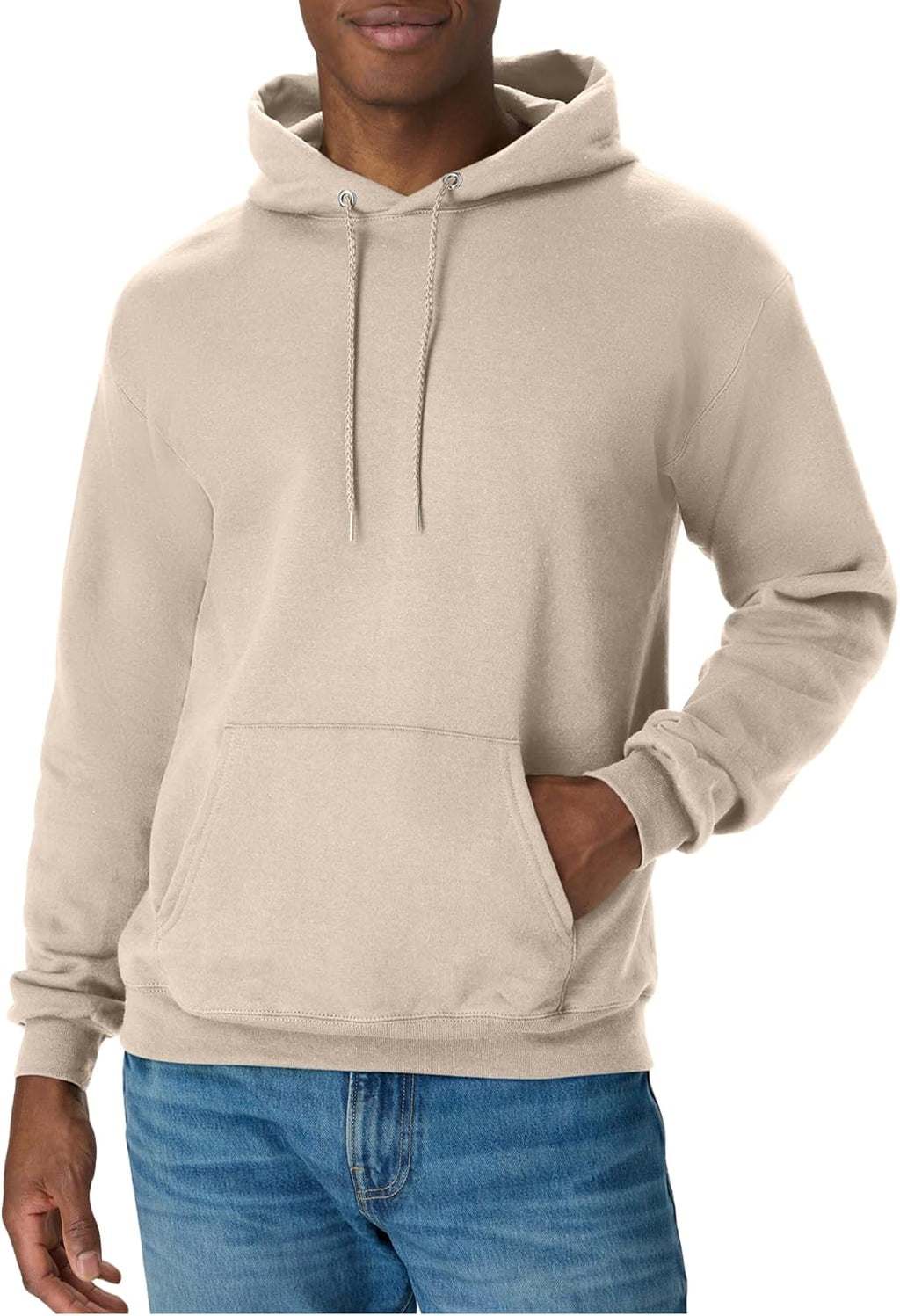 Hanes Men's Hoodie - EcoSmart Fleece Hooded Sweatshirt for Men & Women - Midweight Fleece - Big & Tall Available