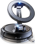 ANDERY Car Phone Holder for Magsafe [78+LBS Max Suction & 2400gf Magnetic] | 360° Adjustable Car Phone Mount, Phone Holders for Your Car for iPhone 17 Pro Max 16 15 14 13 12 Plus Air, Carbon Fiber