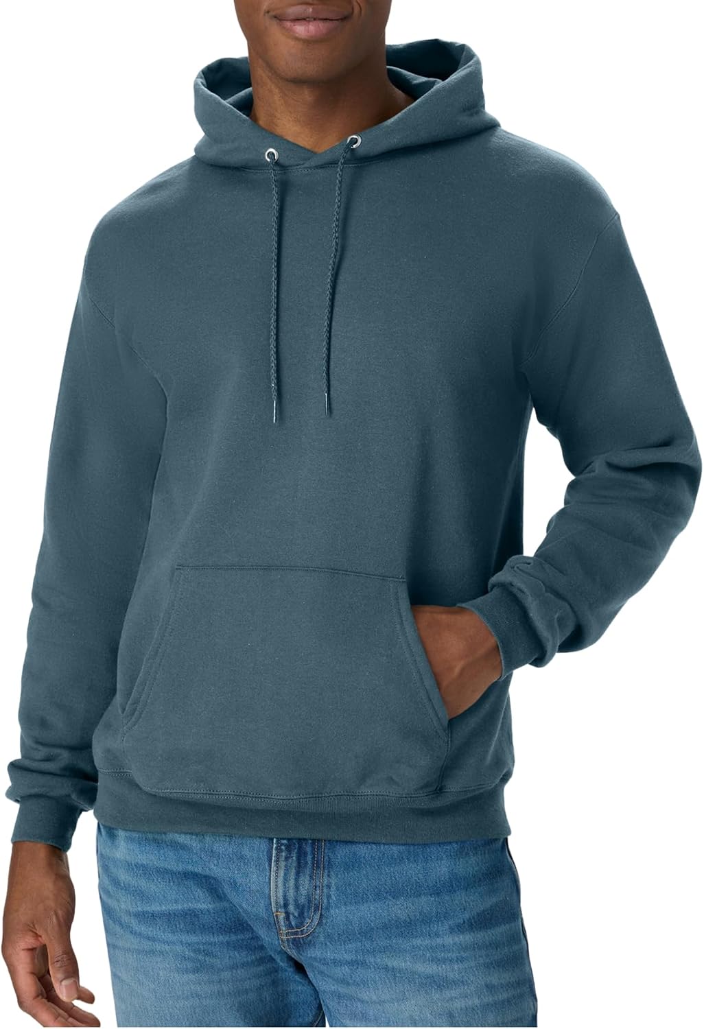 Hanes Men's Hoodie - EcoSmart Fleece Hooded Sweatshirt for Men & Women - Midweight Fleece - Big & Tall Available