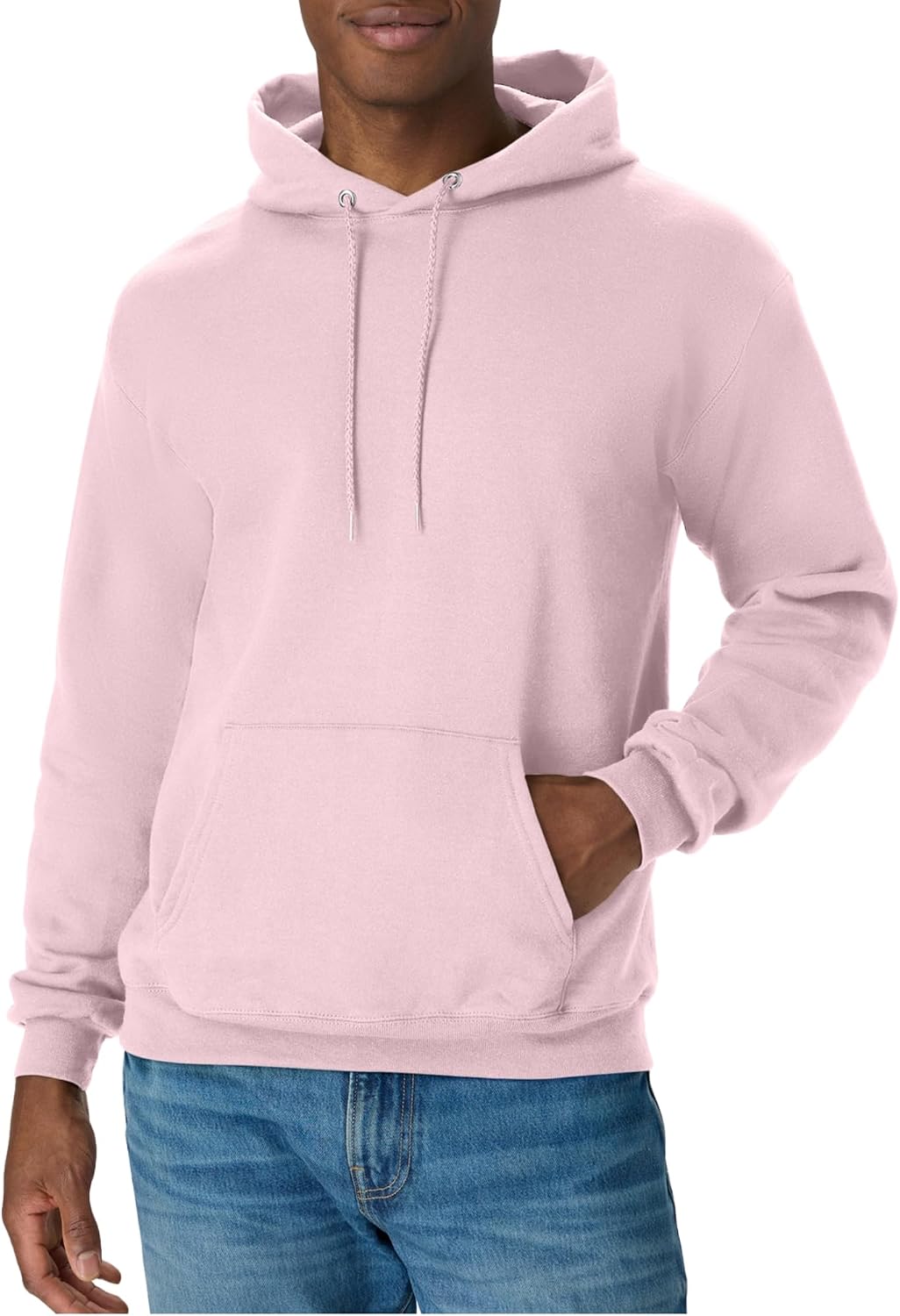 Hanes Men's Hoodie - EcoSmart Fleece Hooded Sweatshirt for Men & Women - Midweight Fleece - Big & Tall Available