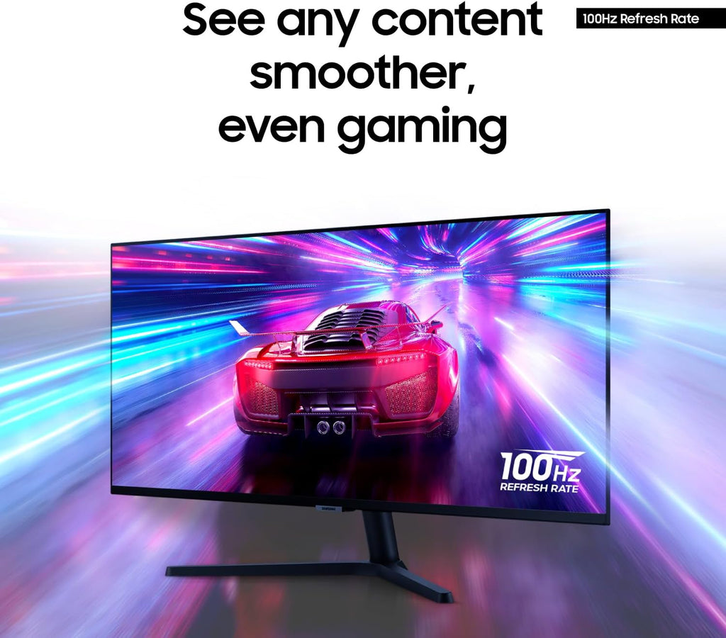 SAMSUNG 34" ViewFinity S50GC Series Ultra-WQHD Monitor, 100Hz, 5ms, HDR10, AMD FreeSync, Eye Care, Borderless Design, PIP, PBP, LS34C502GANXZA, 2023, Black | 100Hz Refresh Rate, 5ms, HDR10, AMD FreeSync, Eye Care, Borderless Design, PIP, PBP, LS34C502GANX