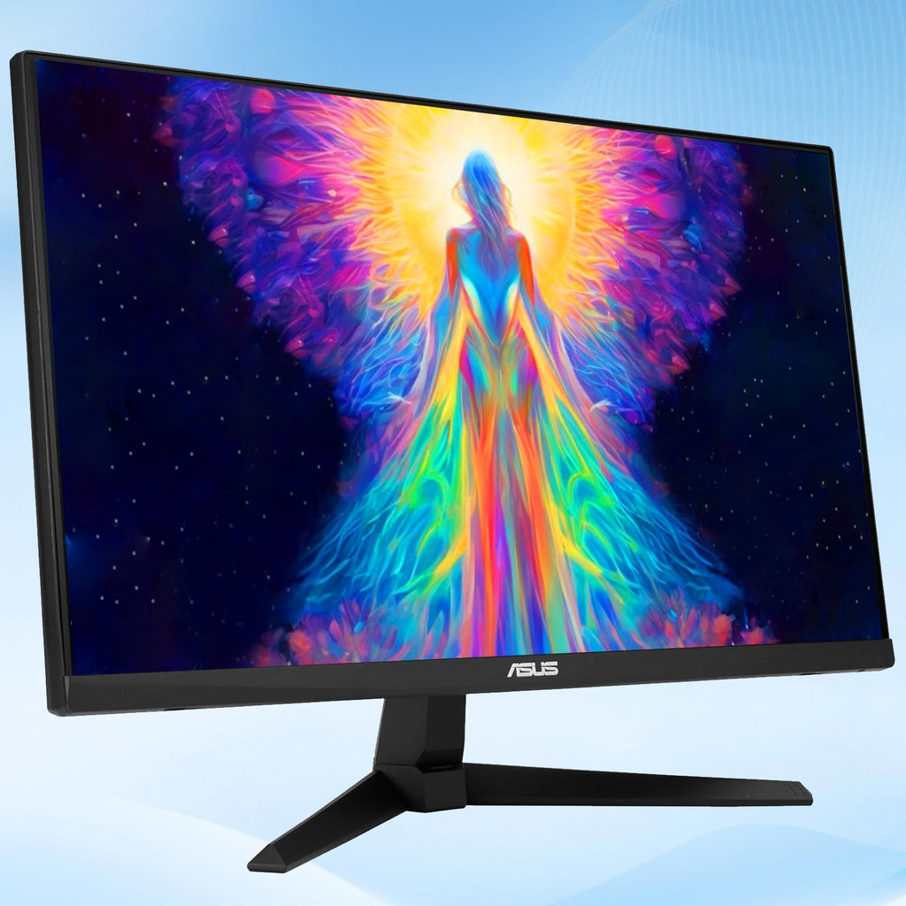 ASUS TUF 24" Gaming Monitor, FHD 1080p, Fast IPS, 240Hz, 0.3ms, AMD FreeSync Premium, G-SYNC Compatible, 99% sRGB, ELMB Sync, Eye Care, DisplayPort, HDMI, VESA Mount, Tilt Adjustment, Black