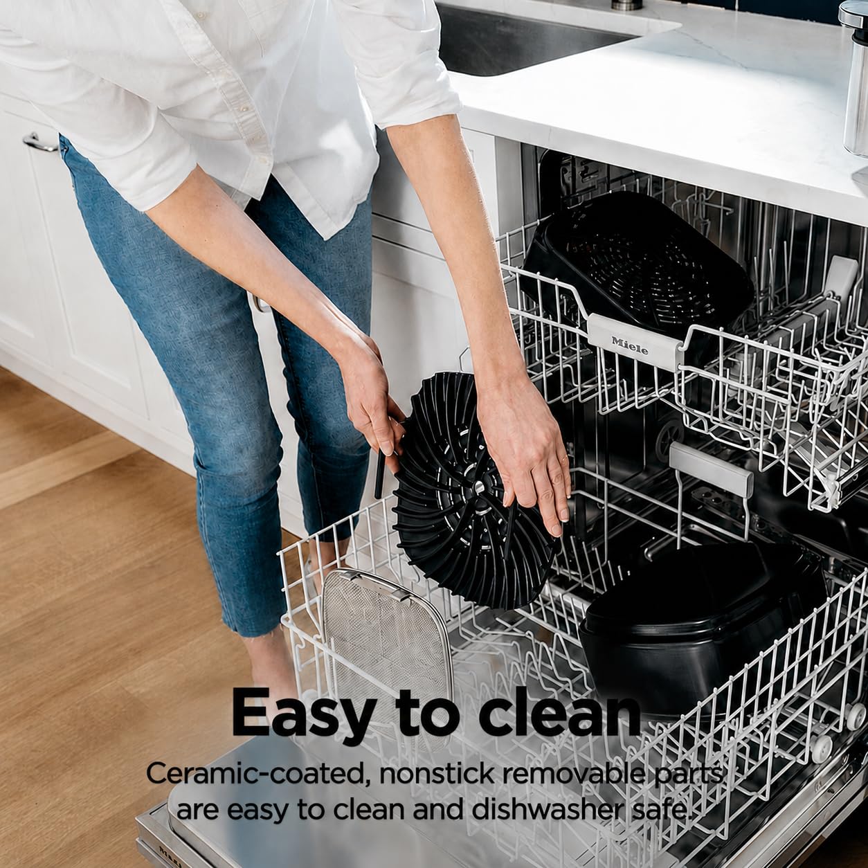Ninja® Foodi® Smart XL 6-in-1 Indoor Grill & Air Fryer, Black/Silver, FG551 | Smart Cook System with built-in thermometer, XL capacity, perfect doneness, rare to well done. 6-in-1: Grill, Air Fry & more.