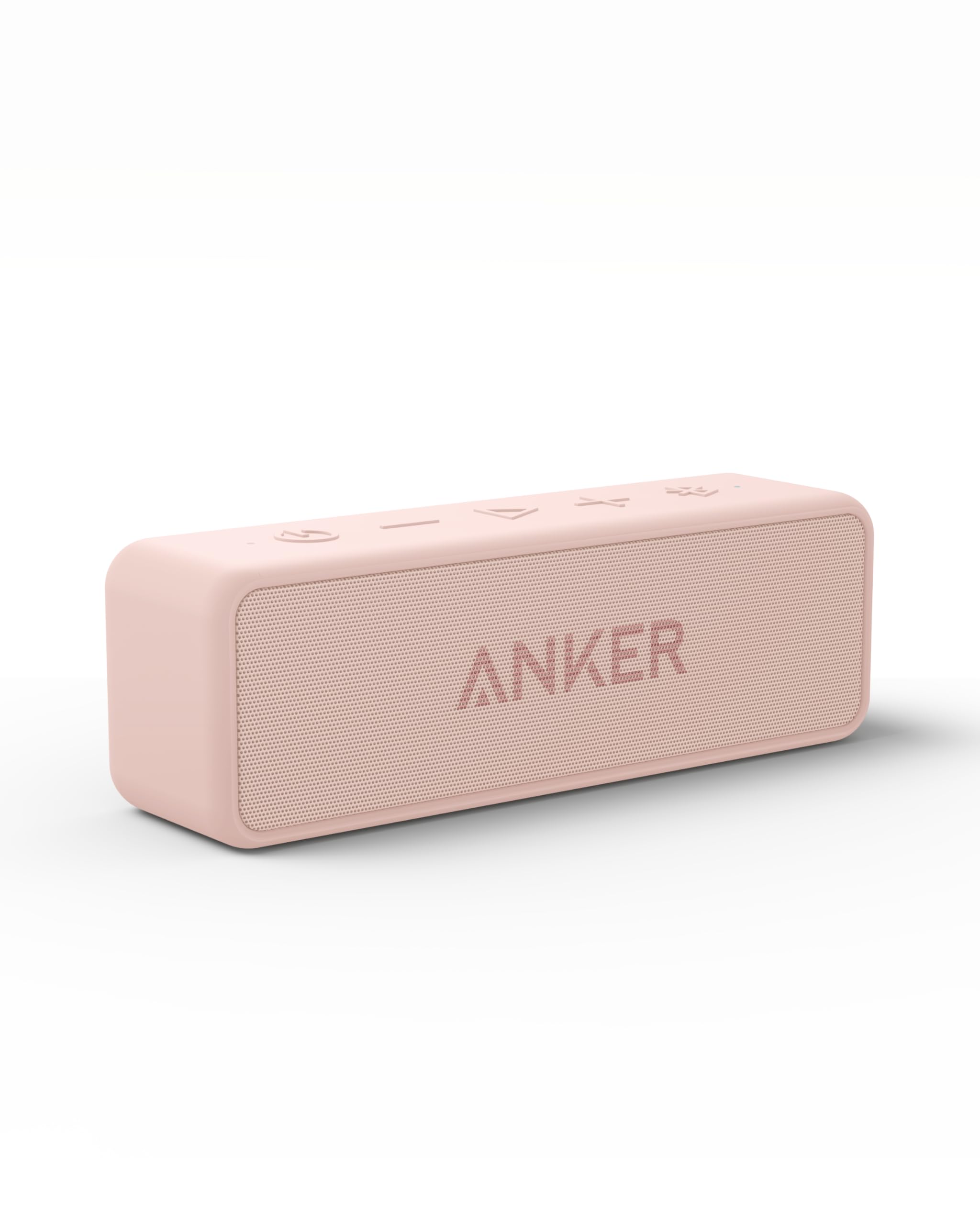 Anker soundcore 2 Portable Bluetooth Speaker, Stereo Sound, IPX7 | BassUp, 24H Playtime, Bluetooth 5, Wireless Speaker for Home, Outdoors, Travel