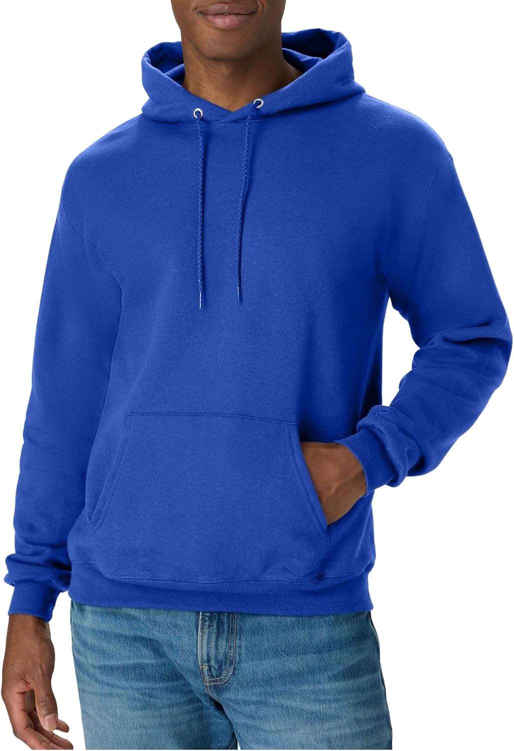 Hanes Men's Hoodie - EcoSmart Fleece Hooded Sweatshirt for Men & Women - Midweight Fleece - Big & Tall Available