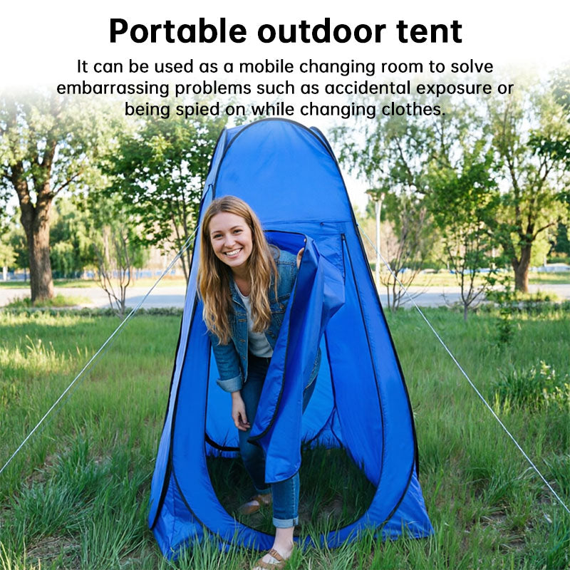 Pop Up Privacy Tent - Instant Outdoor Shower & Portable Toilet for Camping