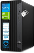 HP ProDesk 600 G6 MT Business Desktop PC Ultra-Quiet | Intel i5-10400F 6-Core (4.3GHz) | 16GB DDR4, 1TB NVMe SSD | GeForce GT 610 | WiFi Adapter | 9 USB Ports | Keyboard & Mouse | Windows 11 Pro