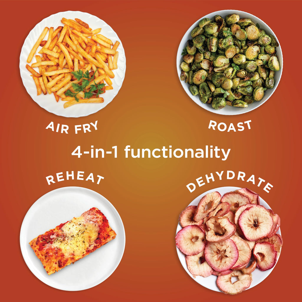 Ninja Air Fryer Pro, 5 Qt, 5-in-1, Grey, AF142 | Air fry, bake, roast, reheat, dehydrate, 1750W, 400F max, Fits 4 lbs fries, Dishwasher-safe