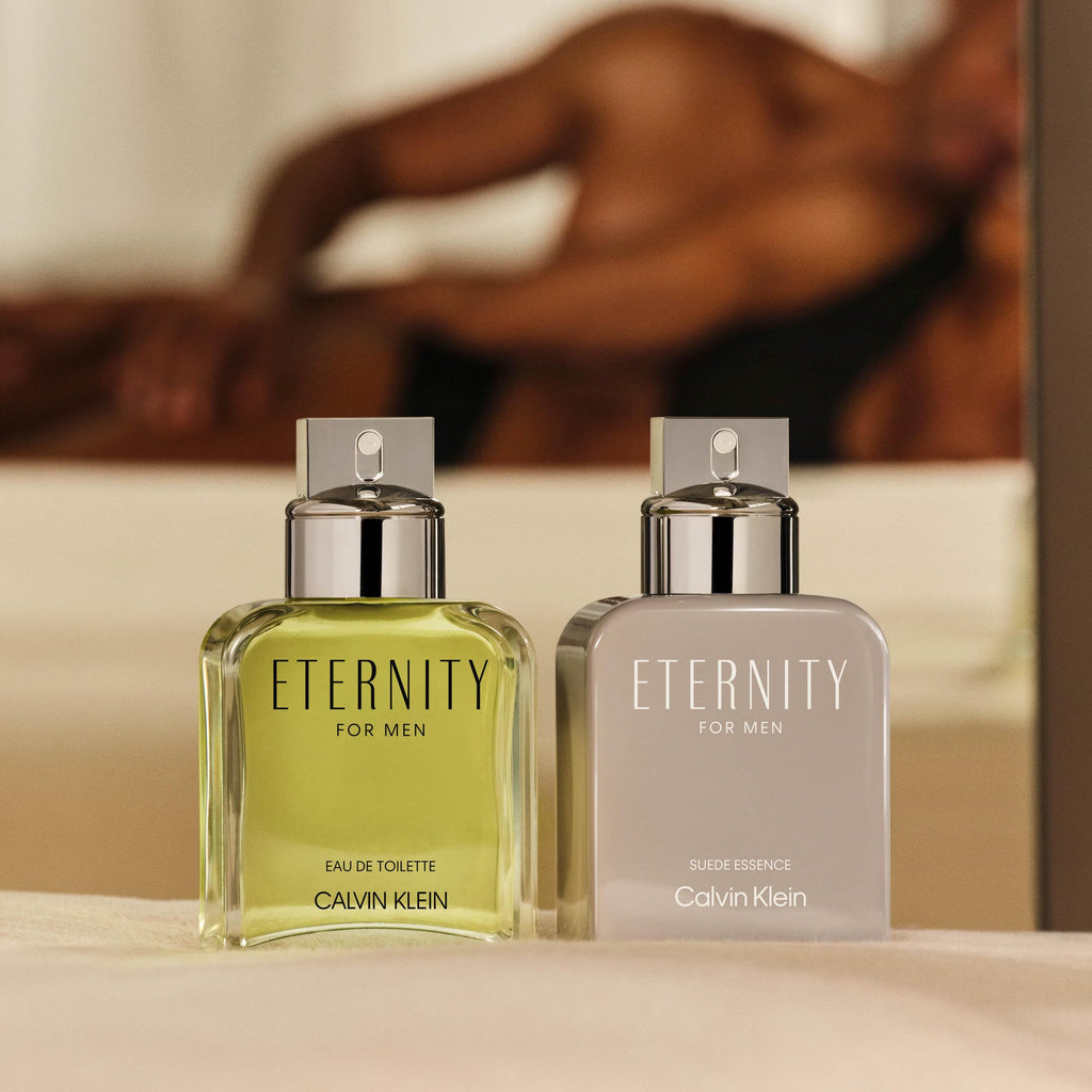 Calvin Klein Eternity for Men Suede Essence Parfum – Fougère Cologne for Men – With Geranium, Vanilla & A Suede Accord – Long-Lasting Fragrance