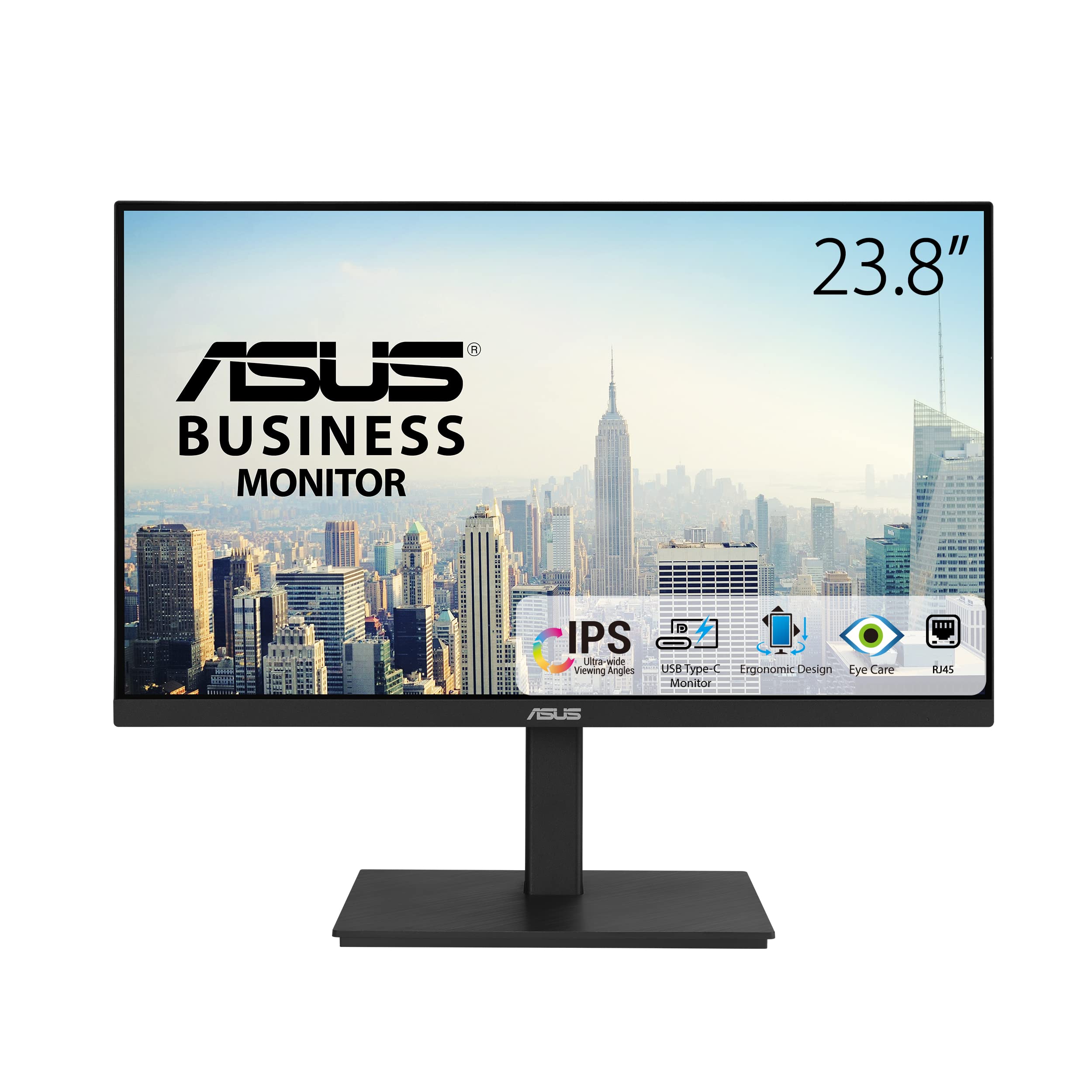 ASUS 27" Computer Monitor (VA279QG) - Full HD, IPS, 120Hz, 1ms MPRT, Adaptive-Sync, Eye Care, Low Blue Light, Flicker Free, HDMI, DisplayPort, VGA, Speakers, VESA Mountable, 99% sRGB, 3yr Warranty