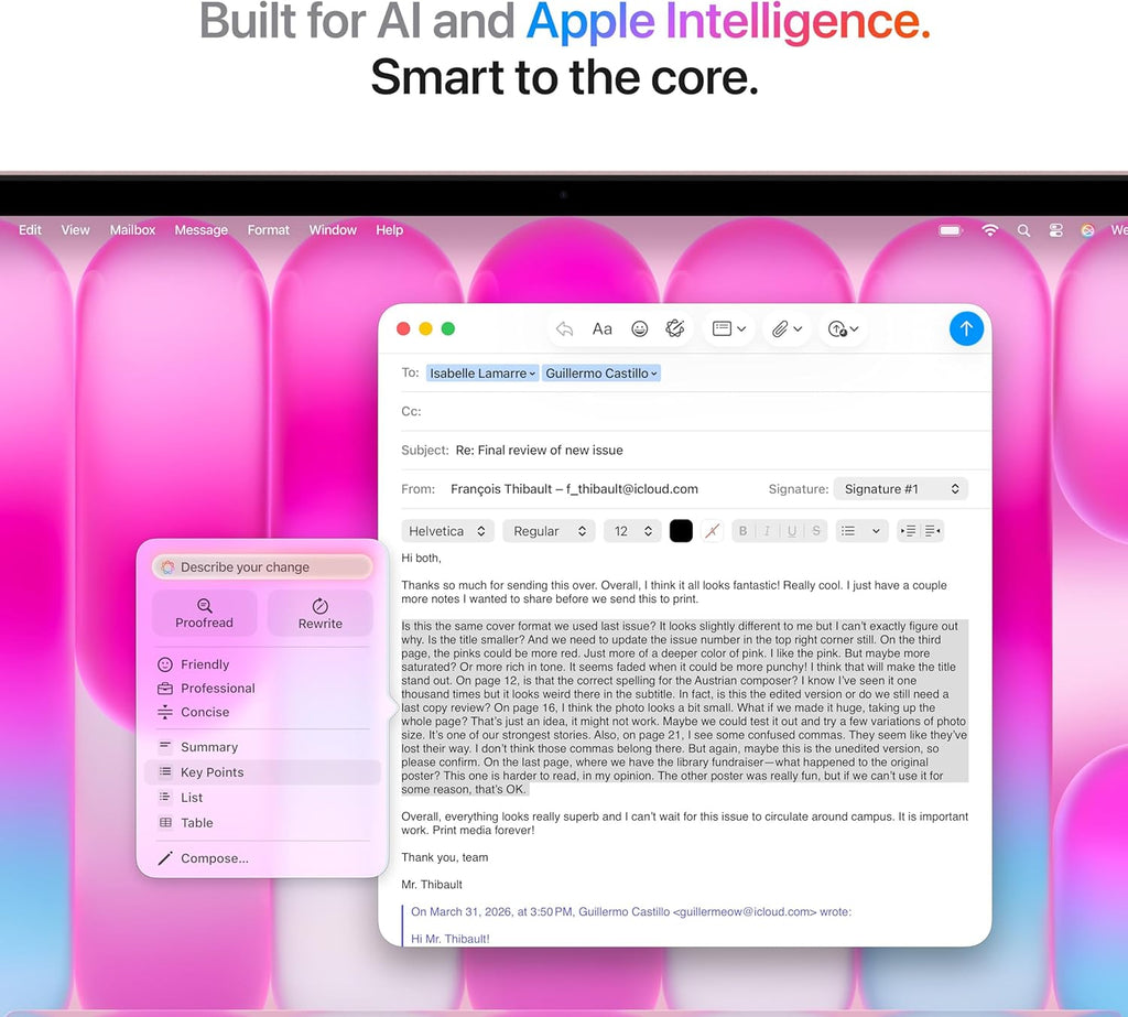 Apple 2026 MacBook Neo 13-inch Laptop with A18 Pro chip: Built for AI and Apple Intelligence, Liquid Retina Display, 8GB Unified Memory, 256GB SSD Storage, 1080p FaceTime HD Camera; Blush