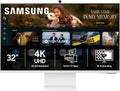 Samsung 32” M8 (M80F) Series 4K UHD Smart Monitor | Samsung Vision AI, Smart TV Apps, Gaming Hub, USB-C, HDMI and USB-A, White (LS32FM803UNXZA)