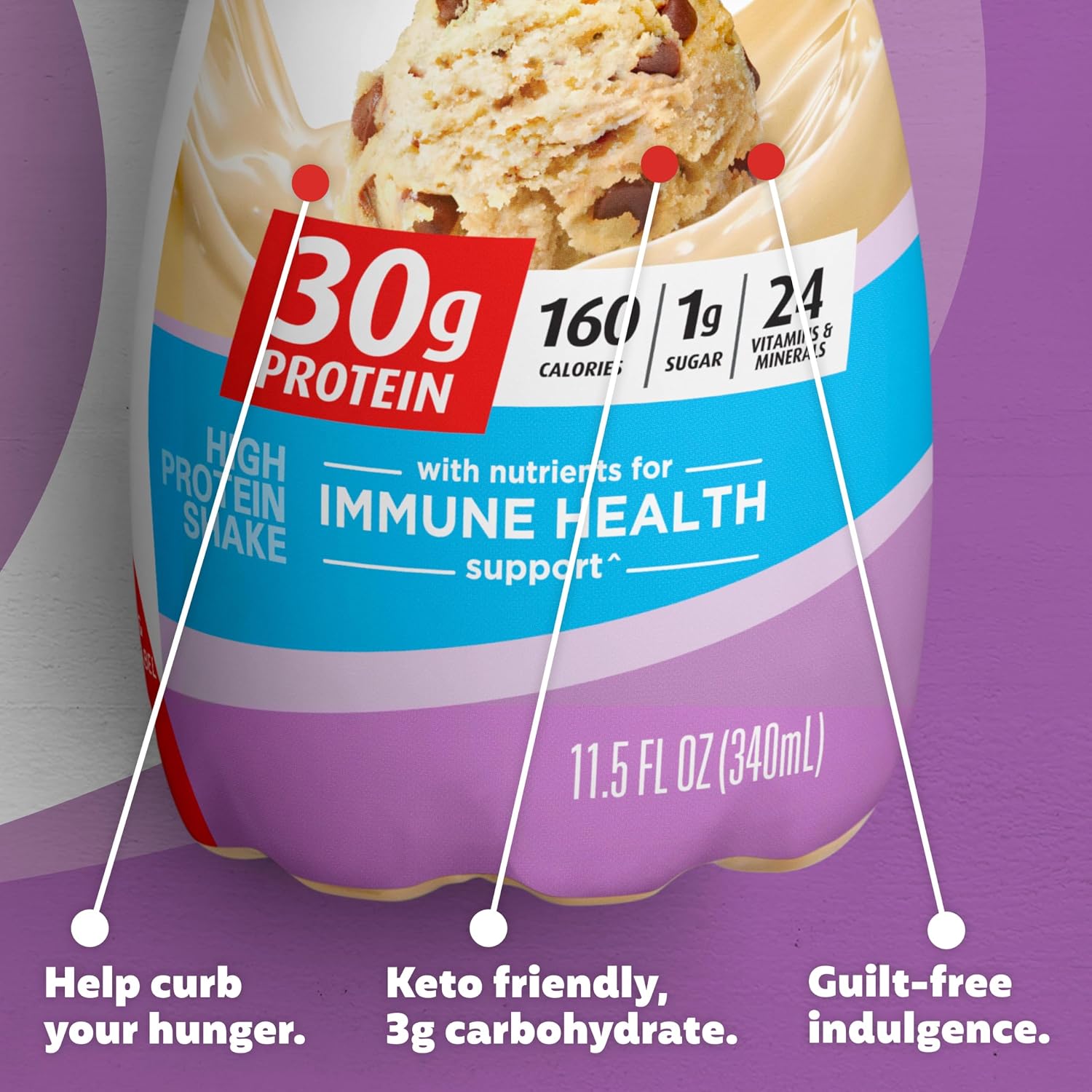 Premier Protein 30g High Protein Shake, Caramel, 12 Pack | 160 Calories, 24 Vitamins & Minerals, No Added Sugar, Supports Muscle Health, Gluten-Free, 11.5 oz