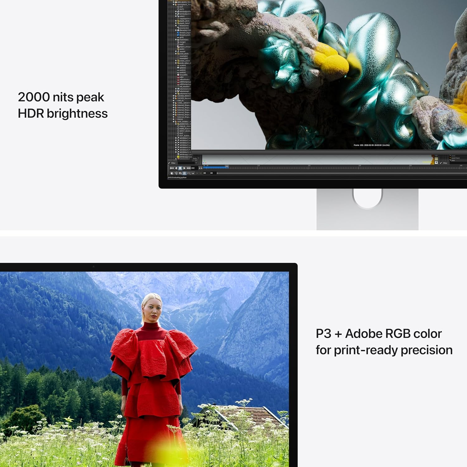 Apple Studio Display: Standard Glass, VESA Mount Adapter with AppleCare+ (3 years)