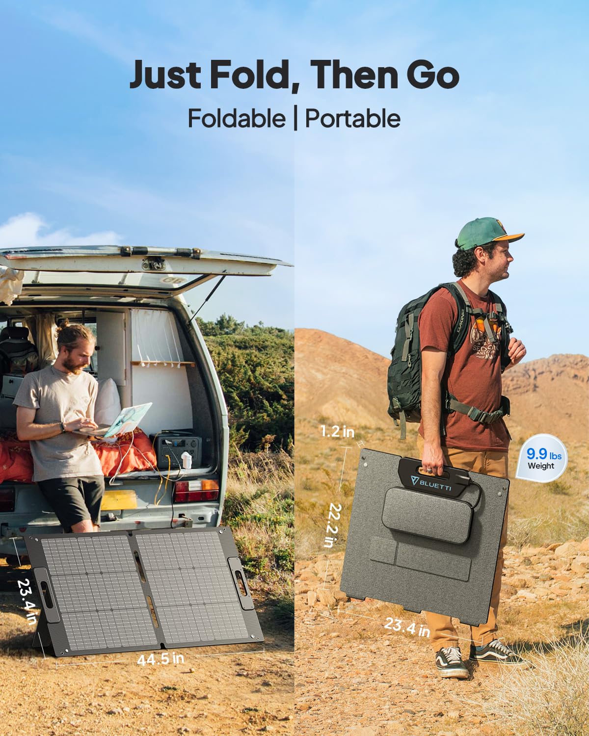 BLUETTI Solar Generator Elite 100 V2 with 200W Solar Panel Included, 1024Wh | 1800W AC Outlets (3600W Surge), 70 Min Fast Charging, 10ms UPS, Portable Power Station for Camping, Emergency, Road Trip