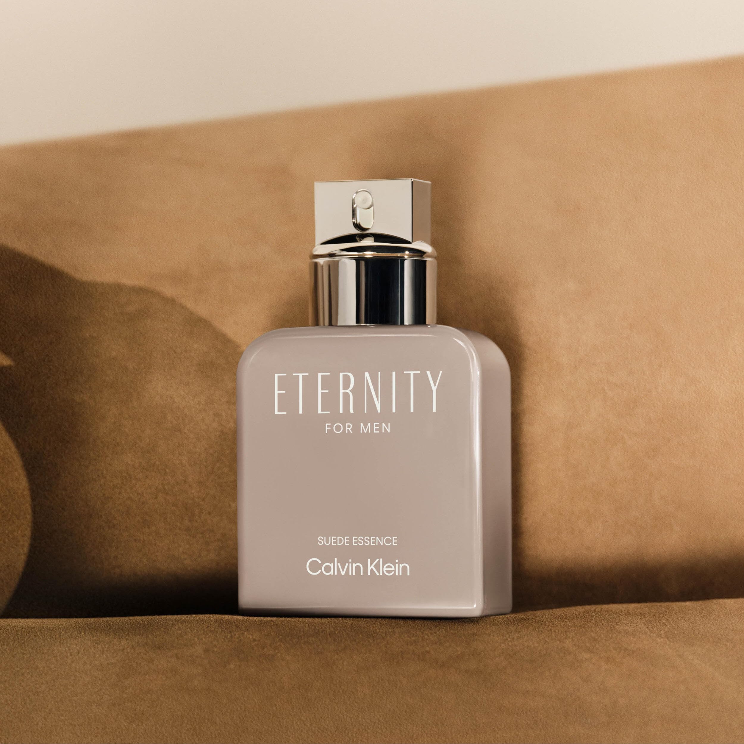 Calvin Klein Eternity for Men Suede Essence Parfum – Fougère Cologne for Men – With Geranium, Vanilla & A Suede Accord – Long-Lasting Fragrance