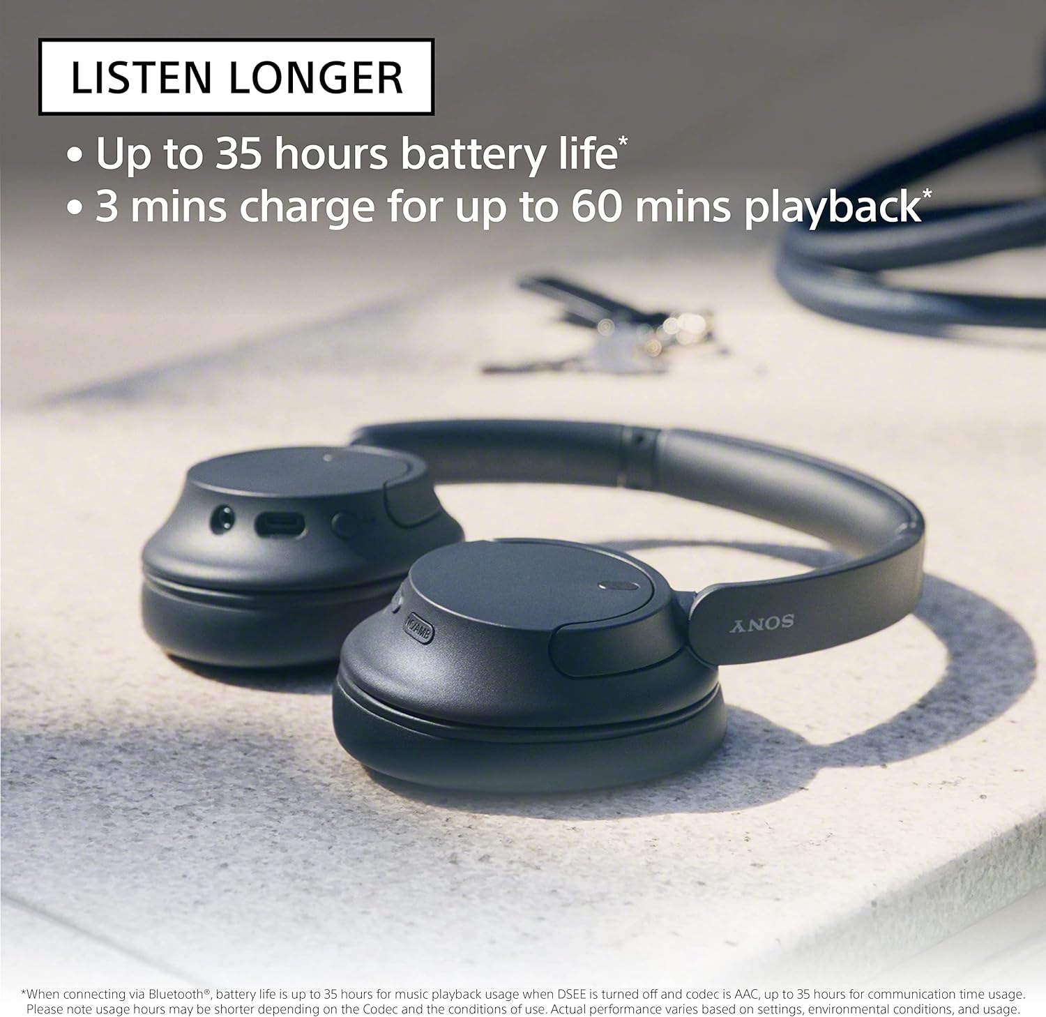 Sony WH-CH720N Wireless Noise Cancelling Over-Ear Headphones, Pink | Comfortable Lightweight Design, Dual Noise Sensor technology, Up to 35 Hrs Battery with Quick Charging, Multipoint Connection