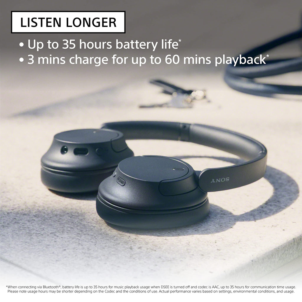 Sony WH-CH720N Wireless Noise Cancelling Over-Ear Headphones, Pink | Comfortable Lightweight Design, Dual Noise Sensor technology, Up to 35 Hrs Battery with Quick Charging, Multipoint Connection