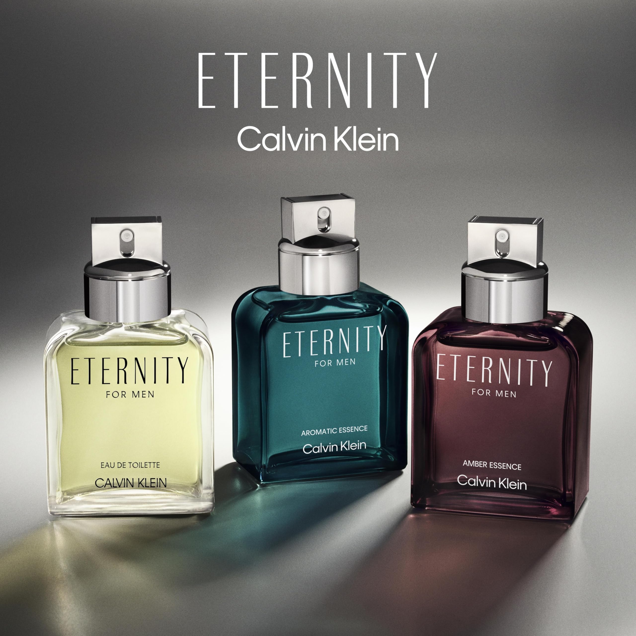 Calvin Klein Eternity Eau de Toilette – Fougère Men's Cologne – With Notes of Mandarin, Sage
