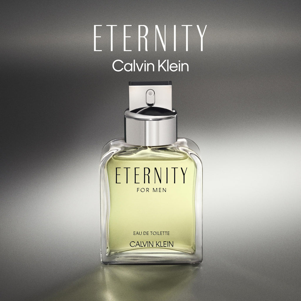 Calvin Klein Eternity Eau de Toilette – Fougère Men's Cologne – With Notes of Mandarin, Sage
