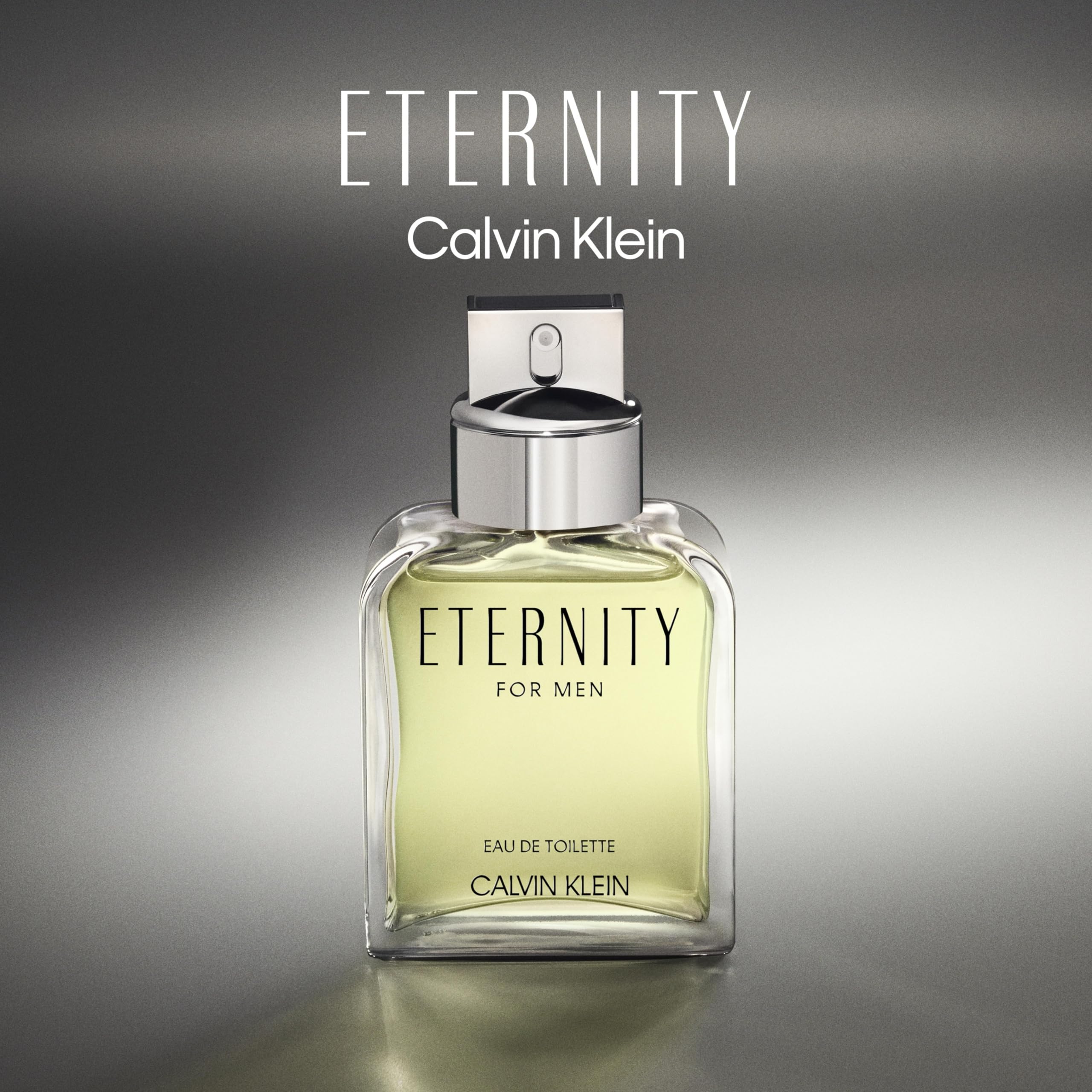 Calvin Klein Eternity Eau de Toilette – Fougère Men's Cologne – With Notes of Mandarin, Sage