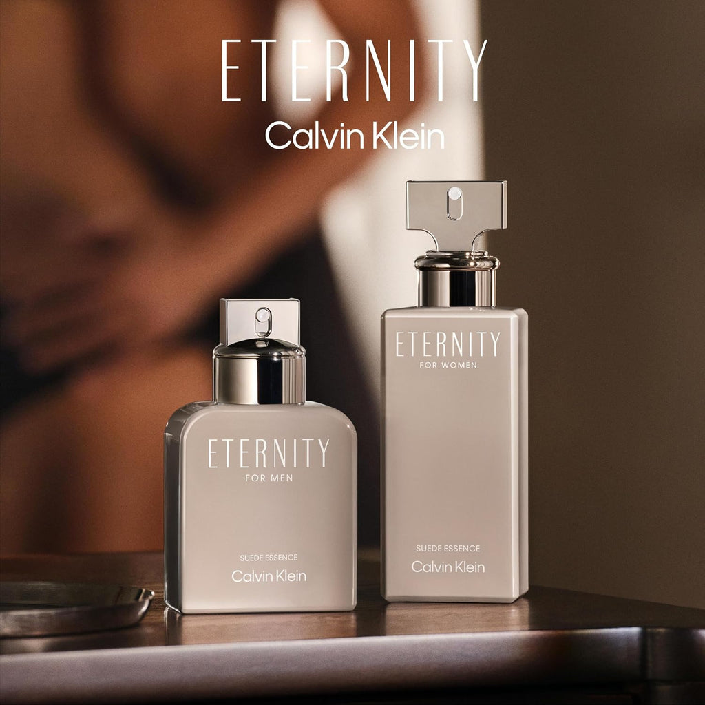 Calvin Klein Eternity for Men Suede Essence Parfum – Fougère Cologne for Men – With Geranium, Vanilla & A Suede Accord – Long-Lasting Fragrance