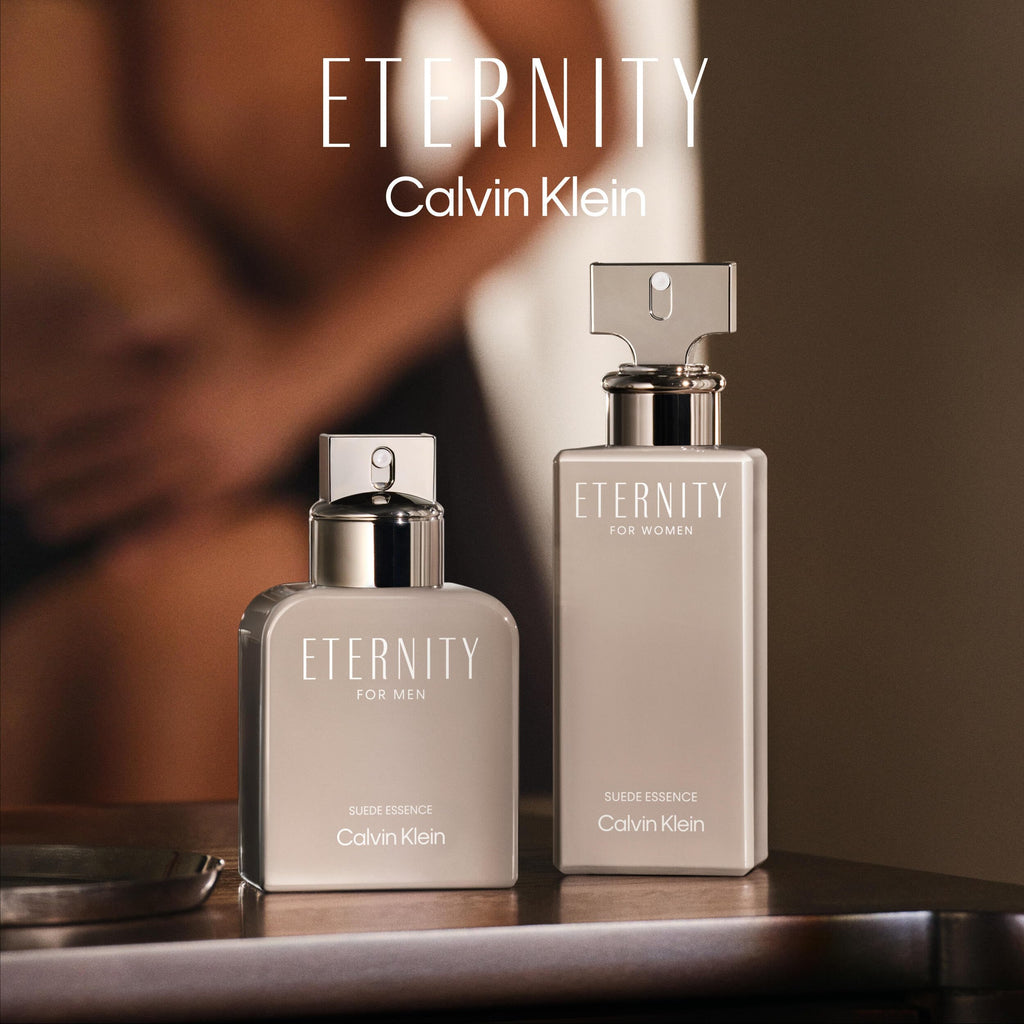 Calvin Klein Eternity for Men Suede Essence Parfum – Fougère Cologne for Men – With Geranium, Vanilla & A Suede Accord – Long-Lasting Fragrance