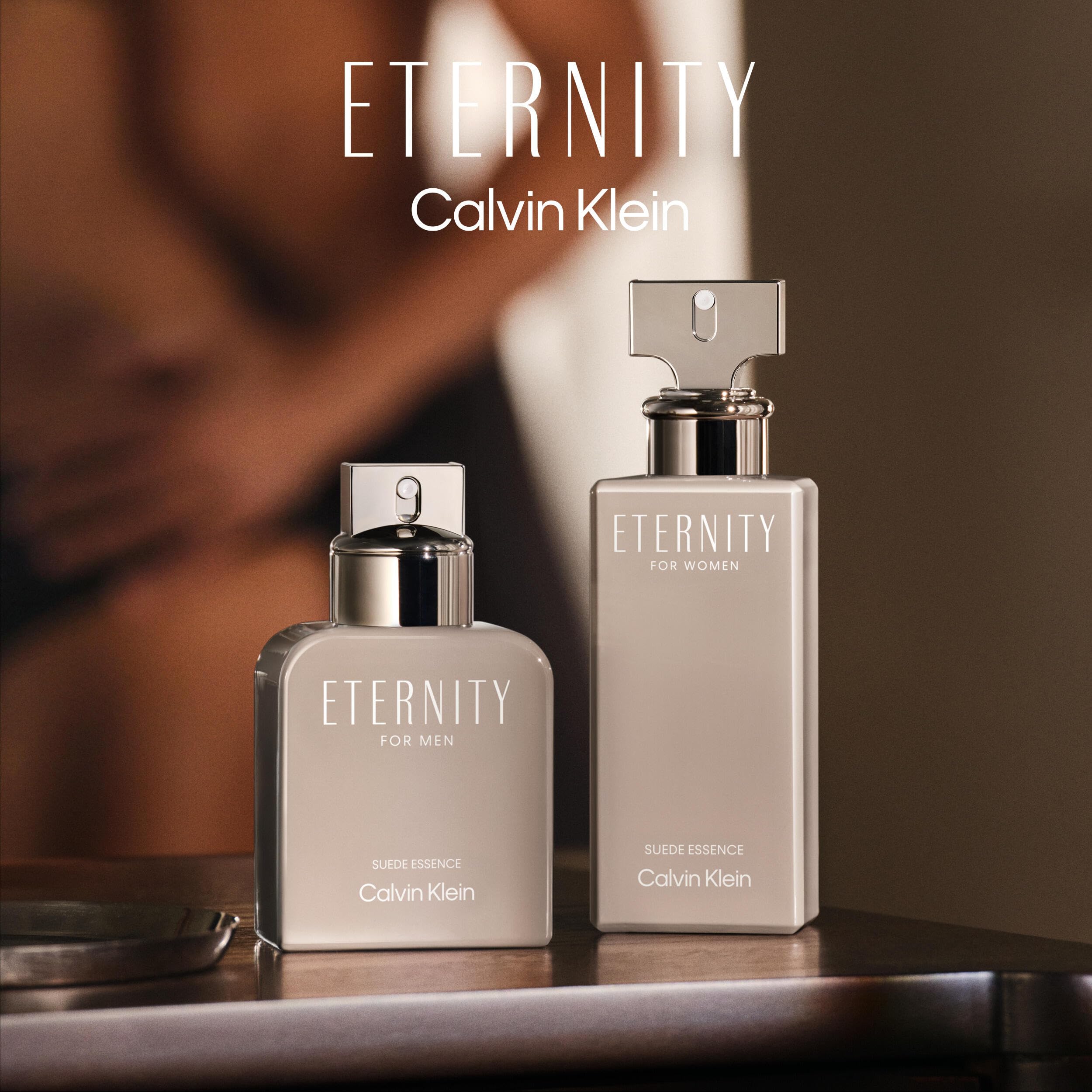 Calvin Klein Eternity for Men Suede Essence Parfum – Fougère Cologne for Men – With Geranium, Vanilla & A Suede Accord – Long-Lasting Fragrance