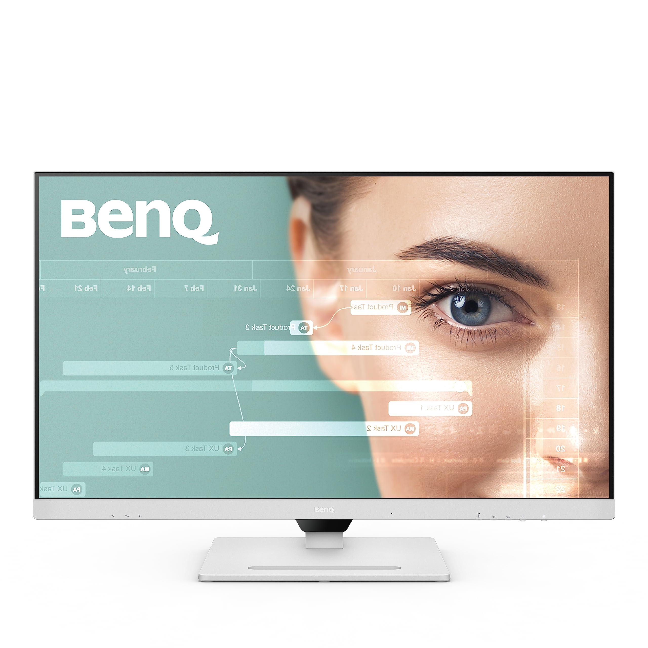 BenQ GW2790 Computer Monitor 27" FHD 1920x1080p | IPS | 100 hz | Eye-Care Tech | Low Blue Light | Anti-Glare | Adaptive Brightness | Tilt Screen | Built-in Speakers | DisplayPort | HDMI x2 | Low Blue Light | Anti-Glare | Adaptive Brightness | Height and T