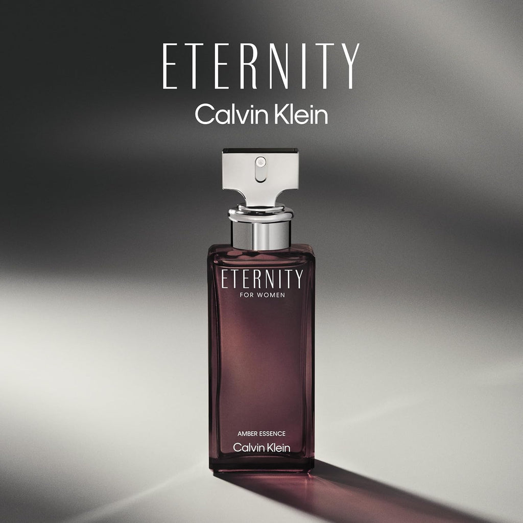 Calvin Klein Eternity Amber Essence Parfum – Ambery Women's Perfume – With Notes of Angelica Root Essence, Ylang Ylang & Vanilla Absolute – Luxury Perfumes for Women – Long Lasting Fragrance